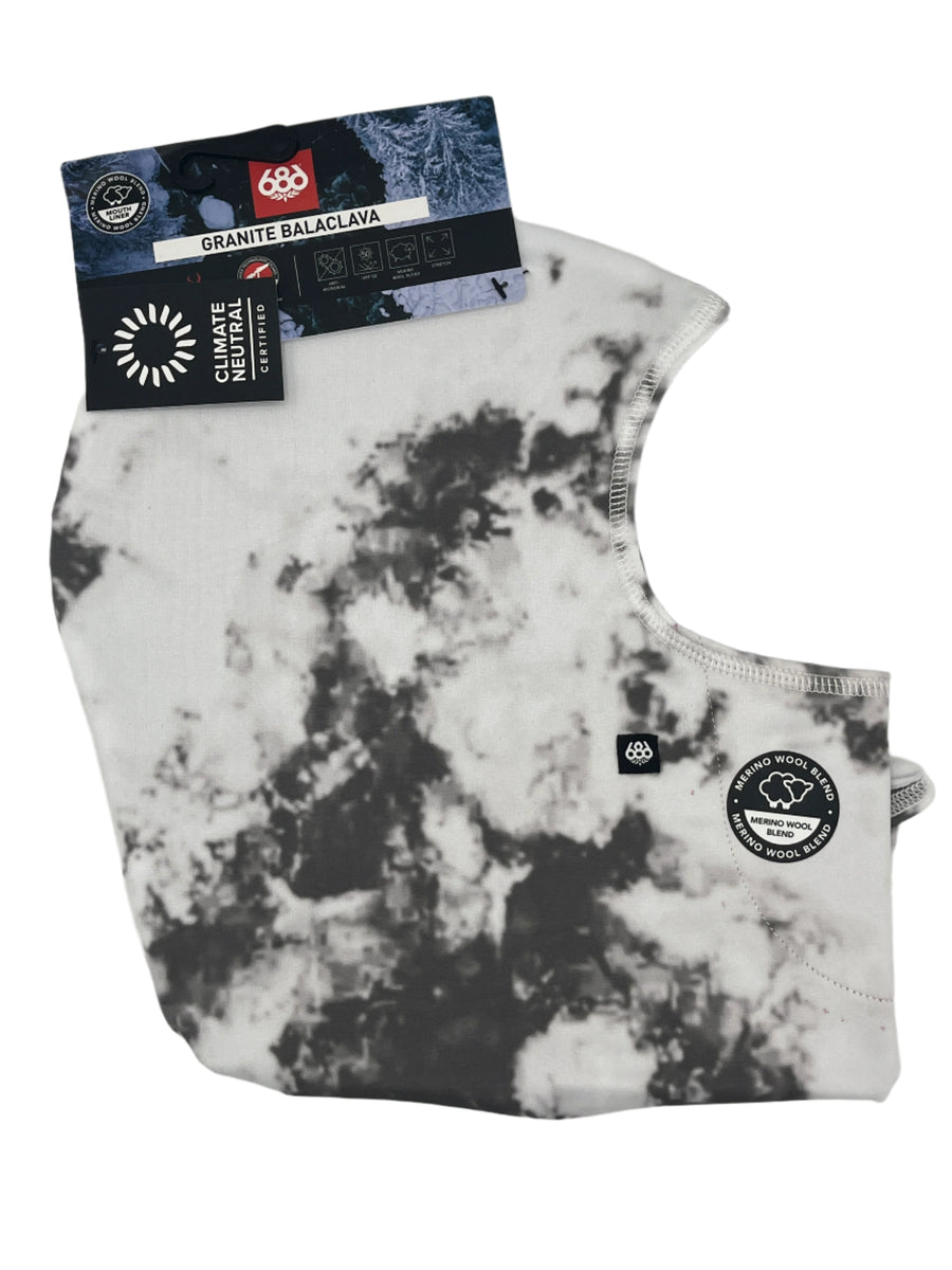 686 Whiteout Granite Balaclava