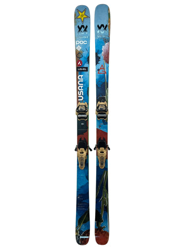 Volkl Revolt 84 Skis W Marker Jester 18 Bindings