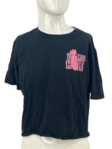 The Bomb Hole Matte Cropped T-Shirt