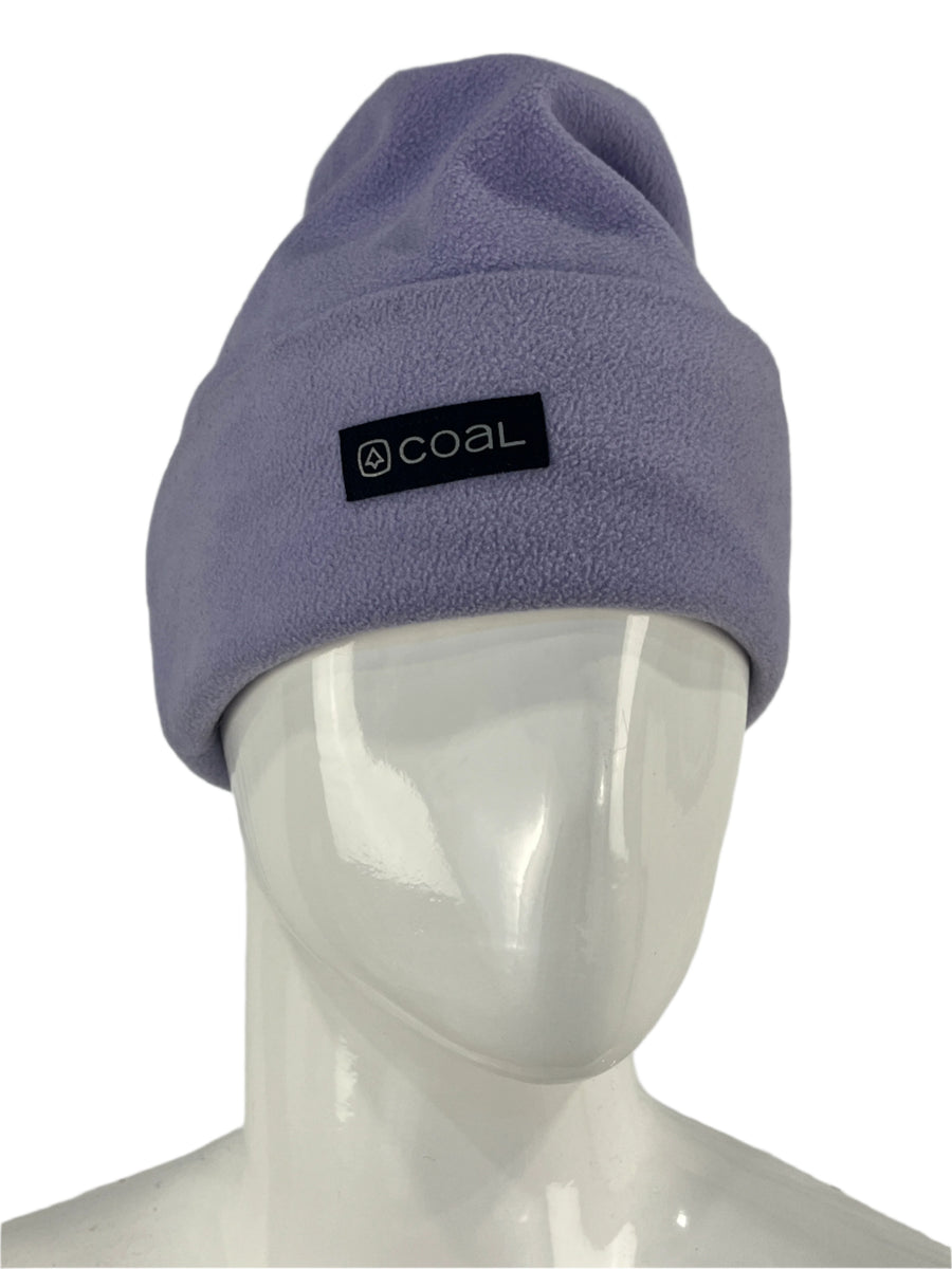 Coal Lavender Fluff Beanie