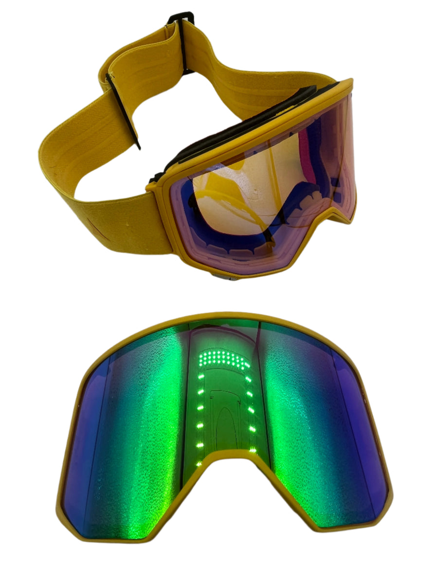 Atomic Four Q HD Yellow Goggles W Extra Lens
