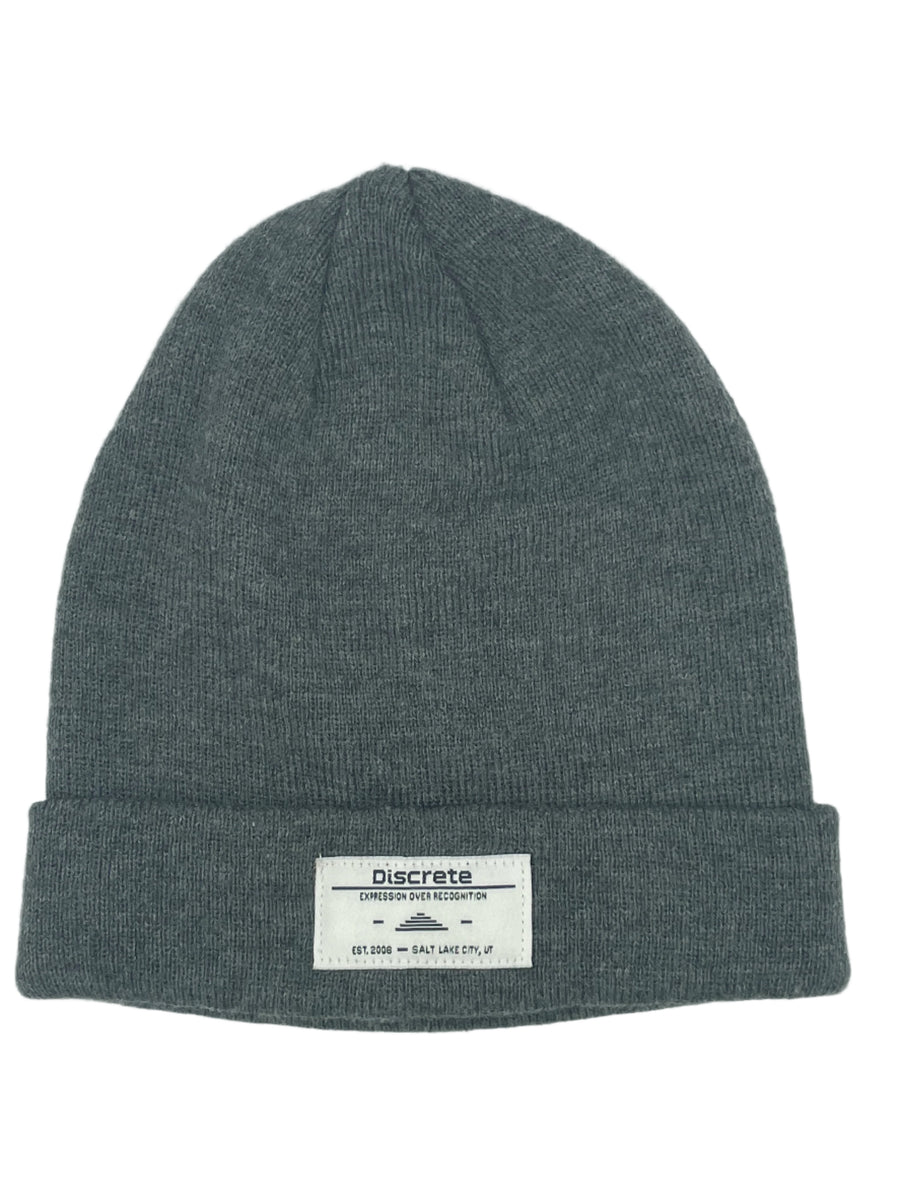 Discrete Gray Beanie