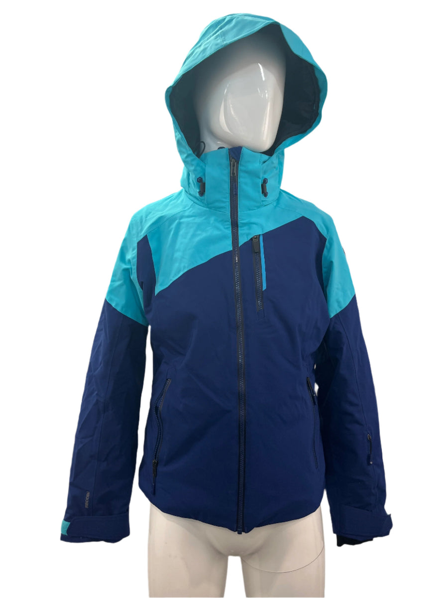 Obermeyer Split Blue Fusion Recco Jacket