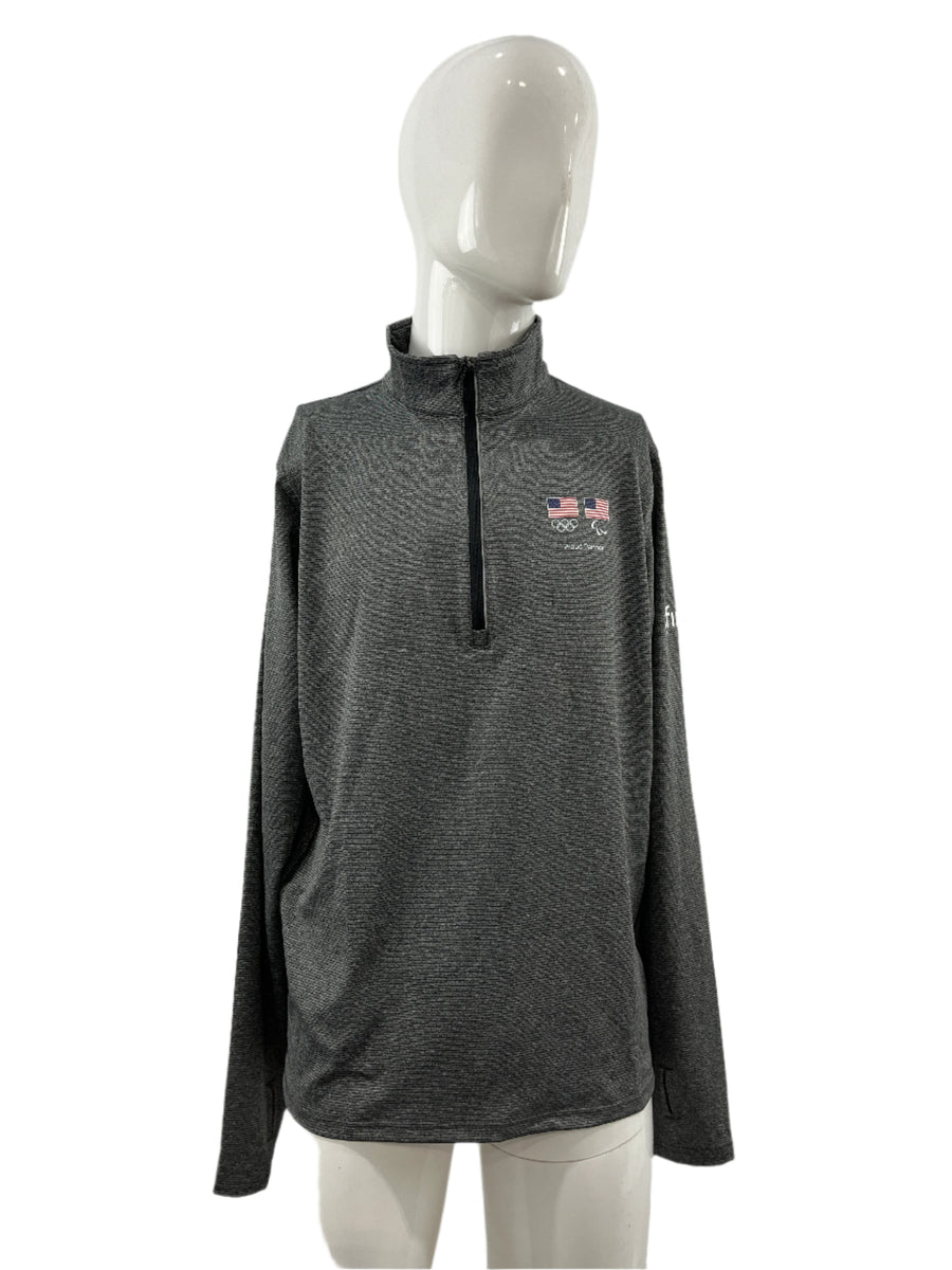 Landway X The City Luxe Team USA Half Zip Midlayer Shirt