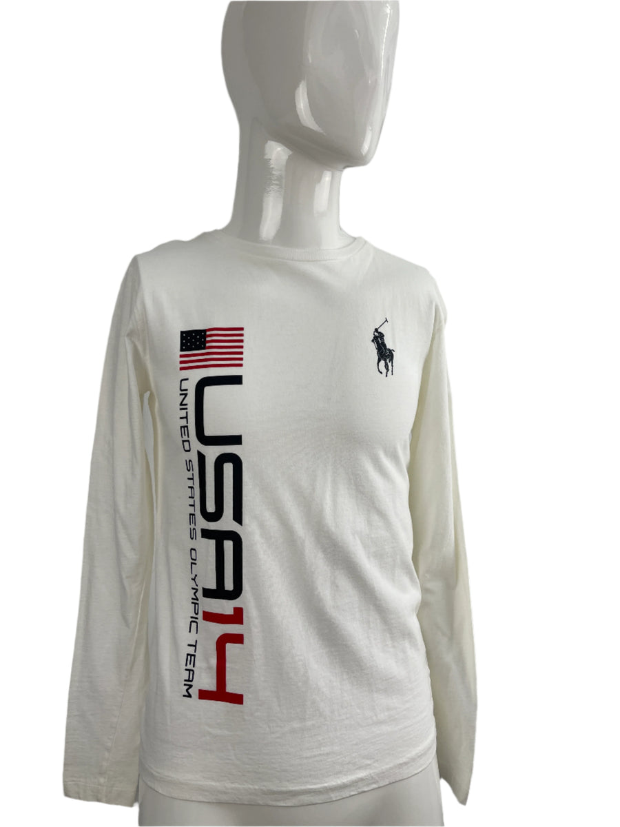 Ralph Laruen 2014  USA Olympic Team Long Sleeve Shirt