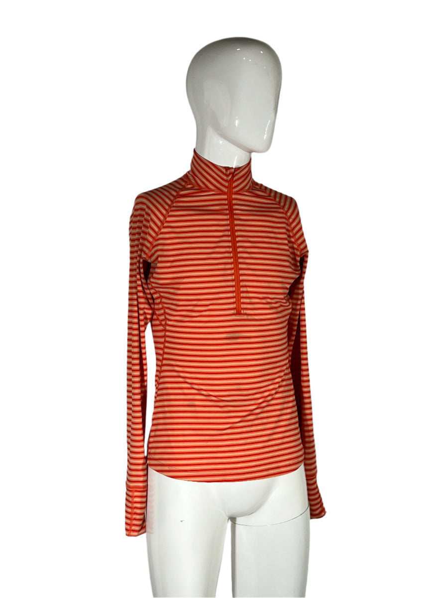 Mountain Hard Wear 1/2 Striped Turtle Necked Long Sleeve