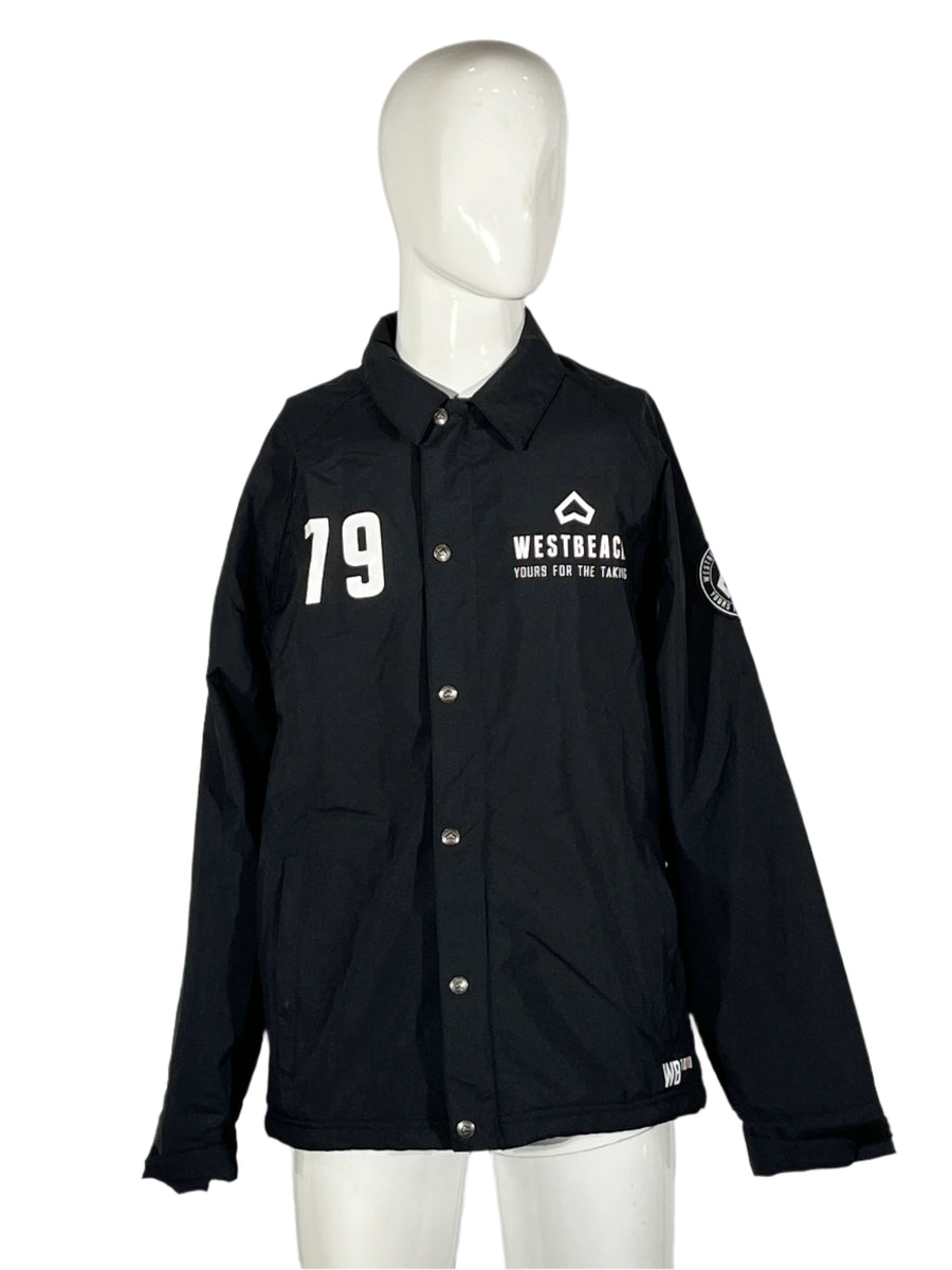 WestBeach 79 Button Up Fleece Collared Jacket