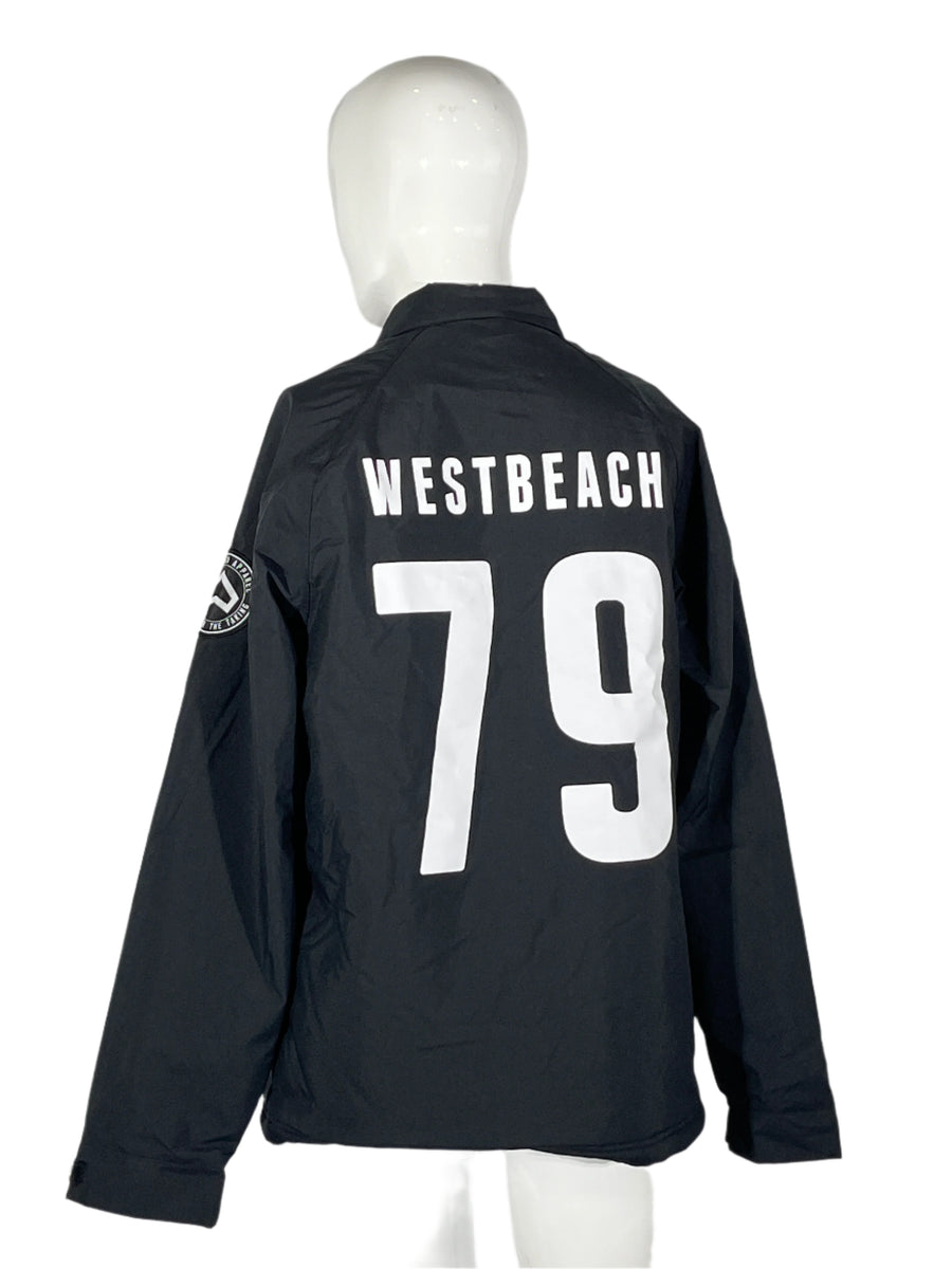 WestBeach 79 Button Up Fleece Collared Jacket