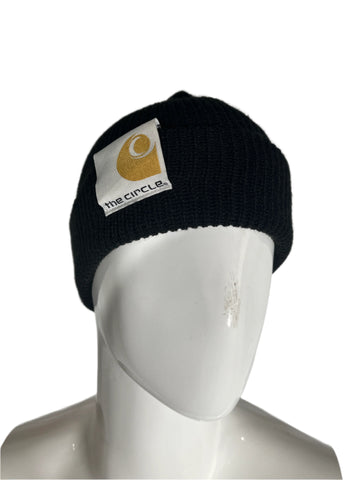 The Circle Black Beanie